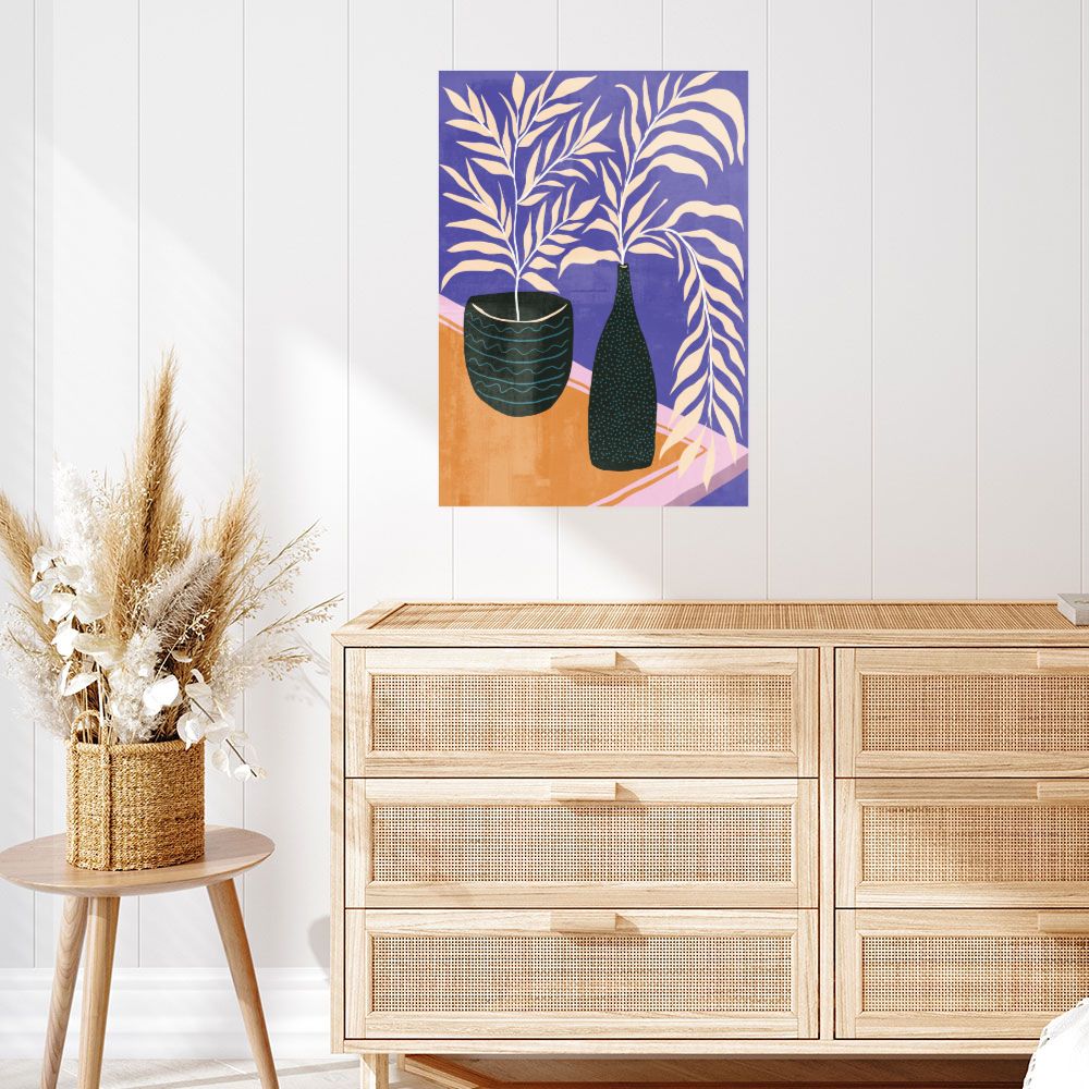 Affiche Feuillage artistique