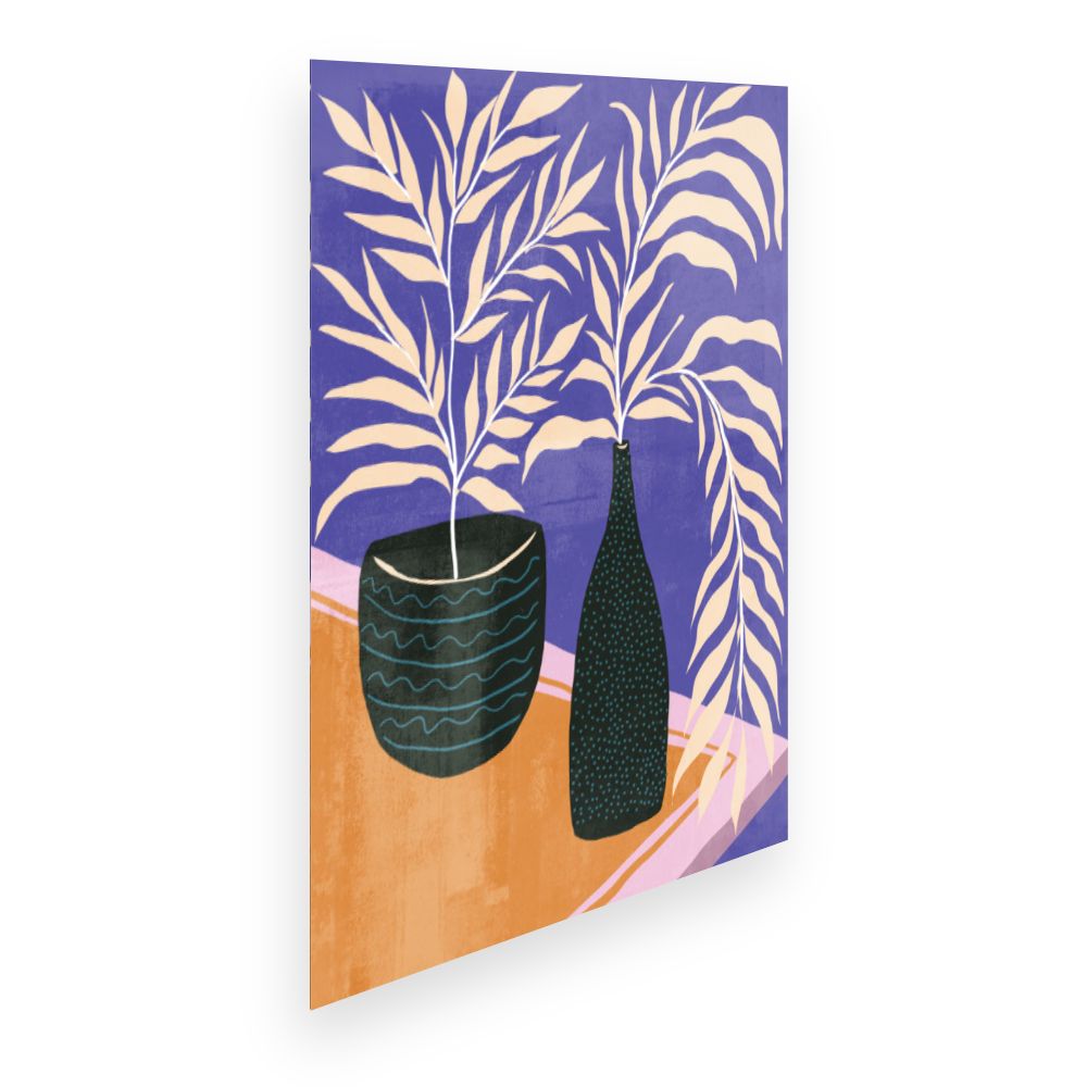 Affiche Feuillage artistique