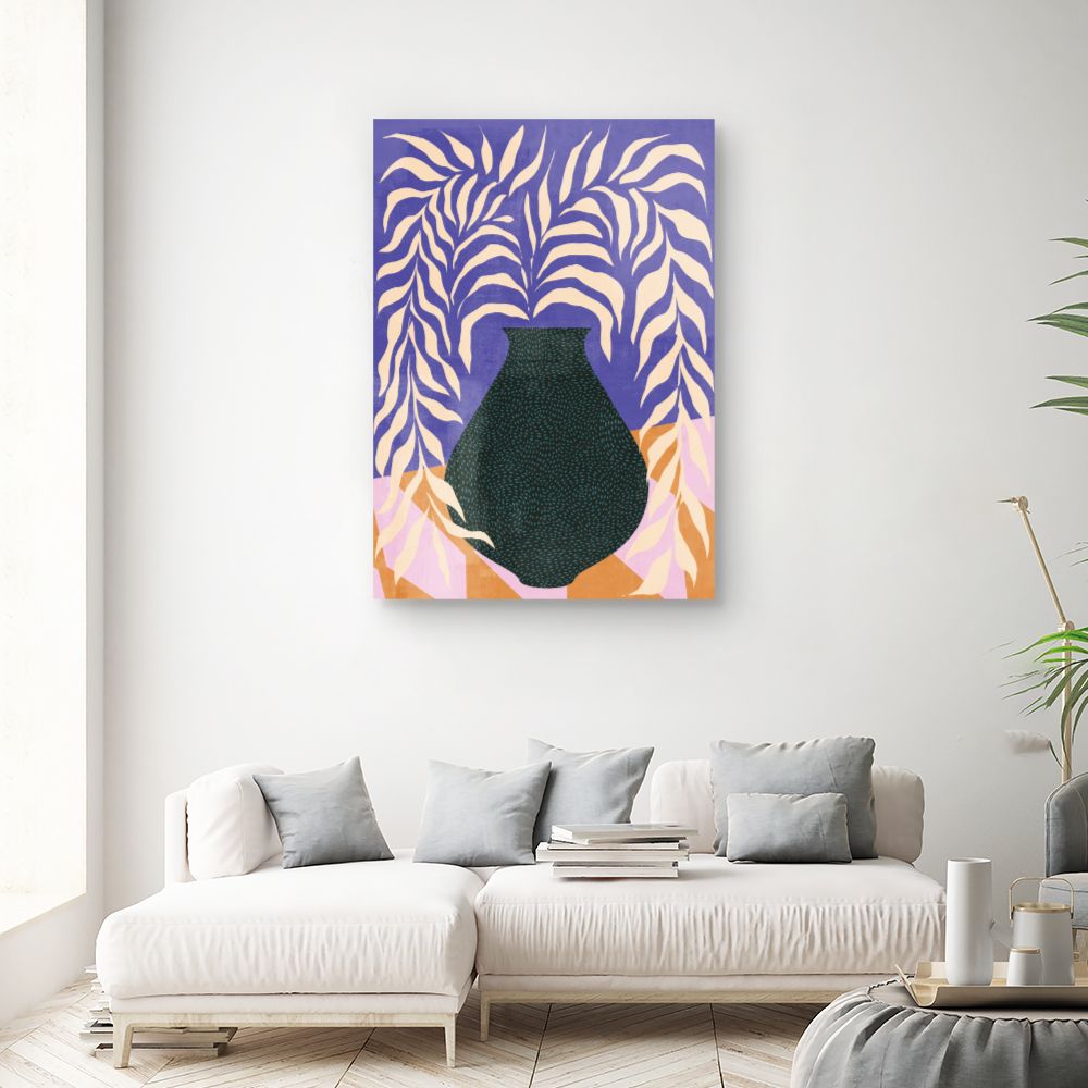 Tableau Pot abstrait élégant