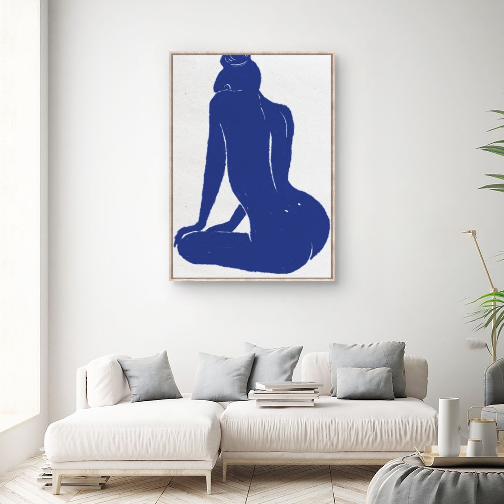 Tableau Silhouette féminine élégante