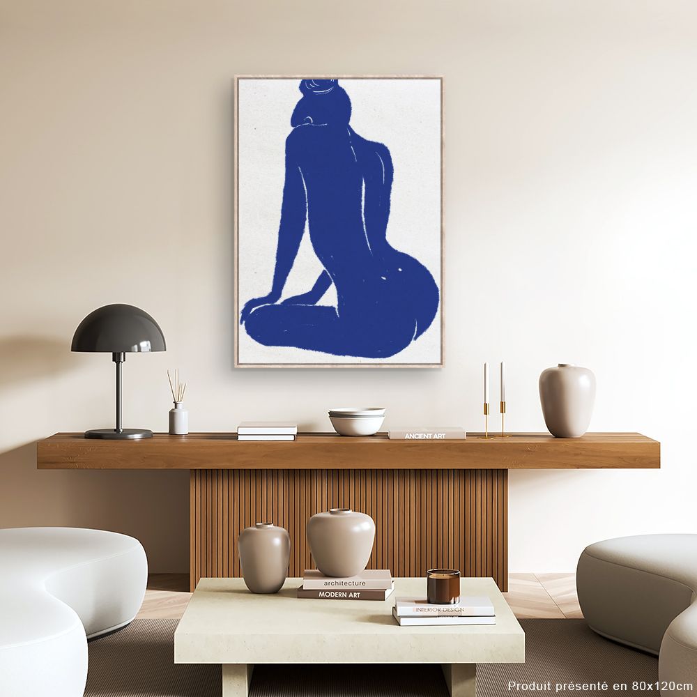 Tableau Silhouette féminine élégante