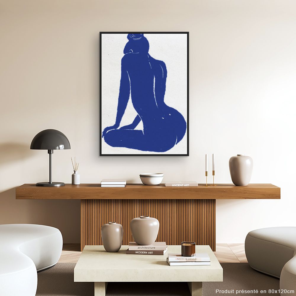 Tableau Silhouette féminine élégante