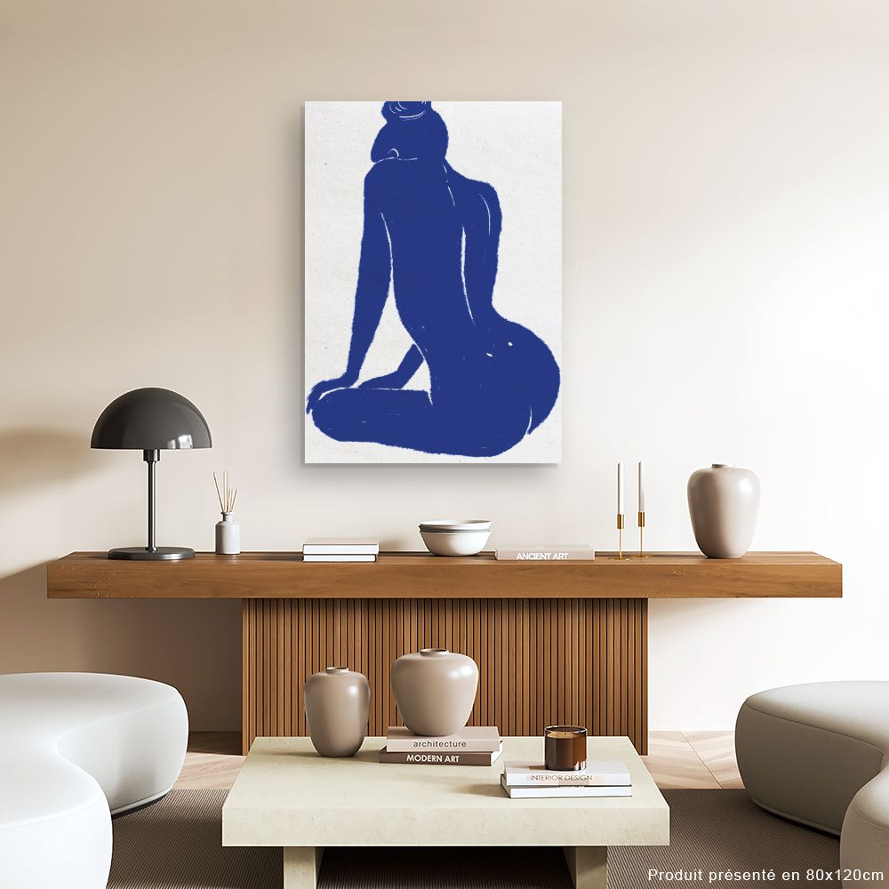 Tableau Silhouette féminine élégante