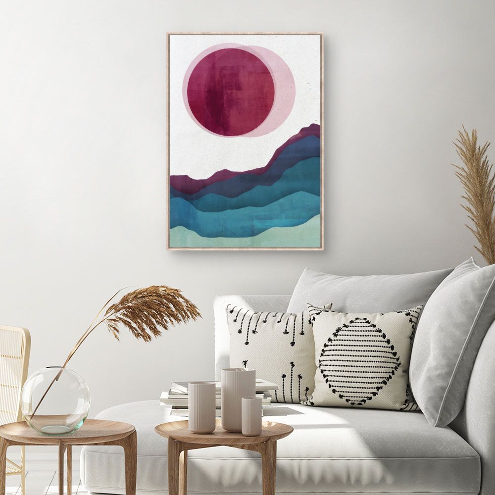 Tableau Paysage abstrait serein