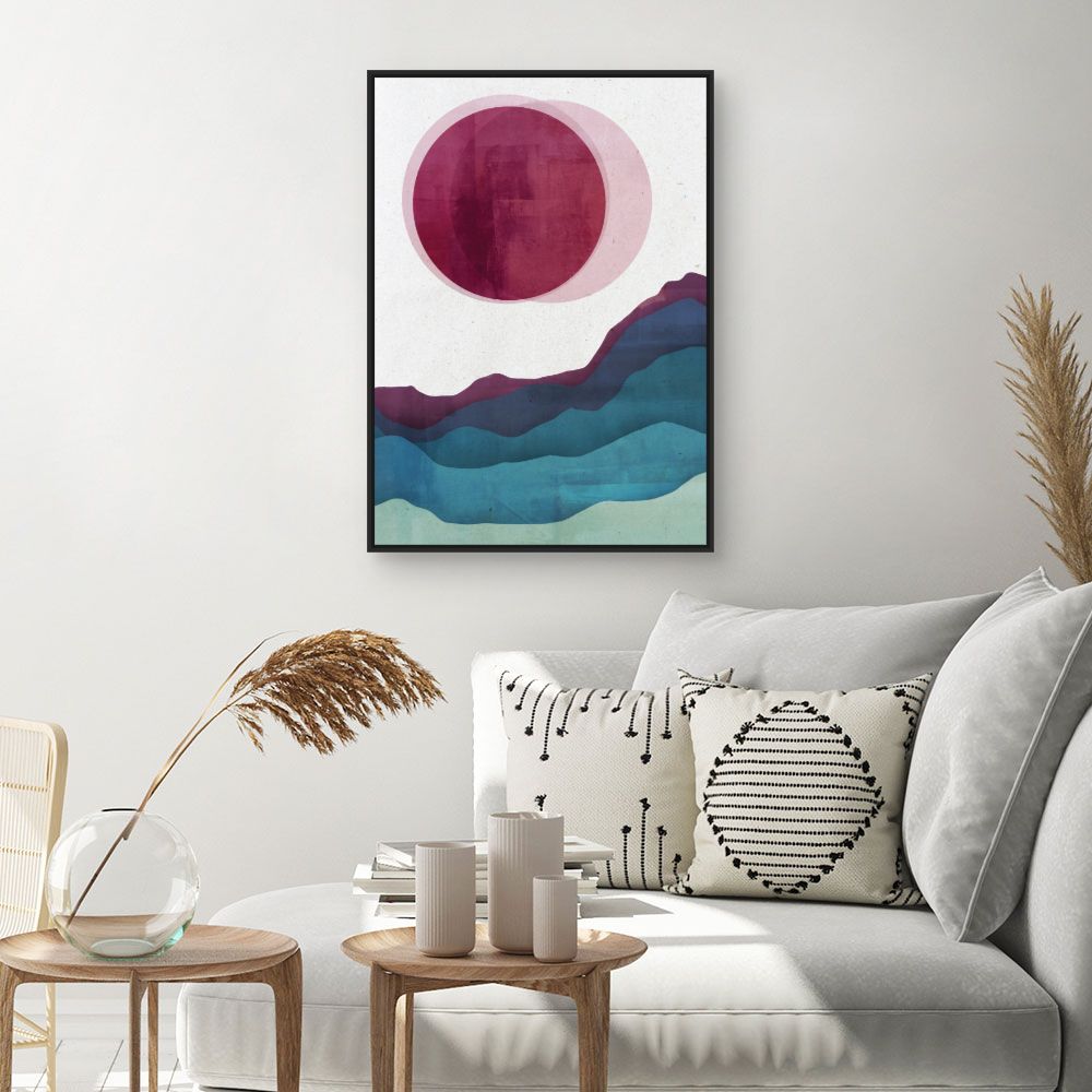 Tableau Paysage abstrait serein