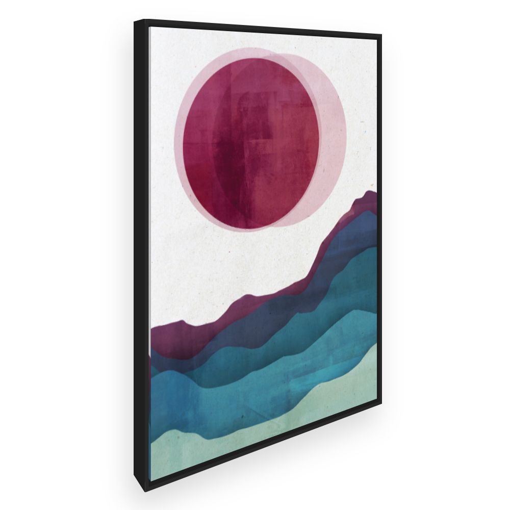 Toile Paysage abstrait serein