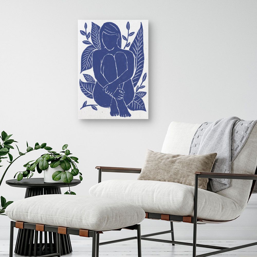Tableau Silhouette végétale élégante