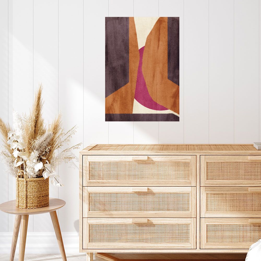 Affiche Formes géométriques élégantes