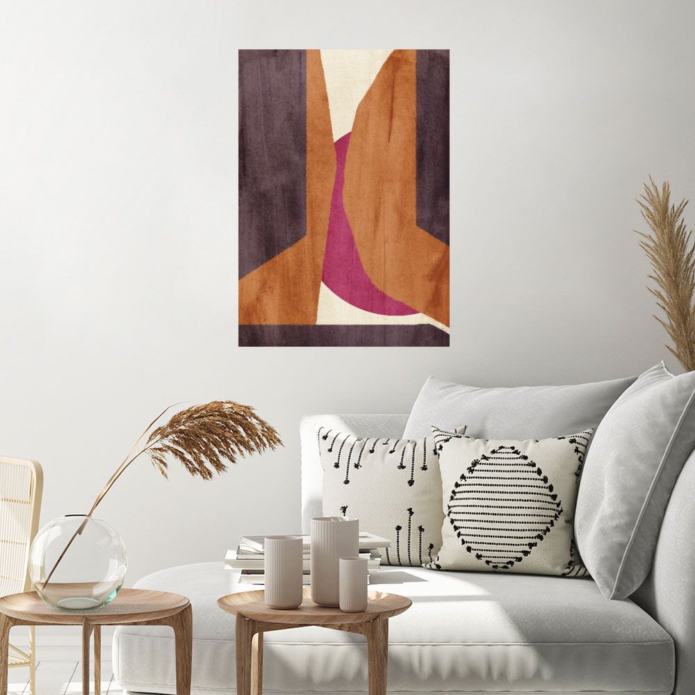 Affiche Formes géométriques élégantes