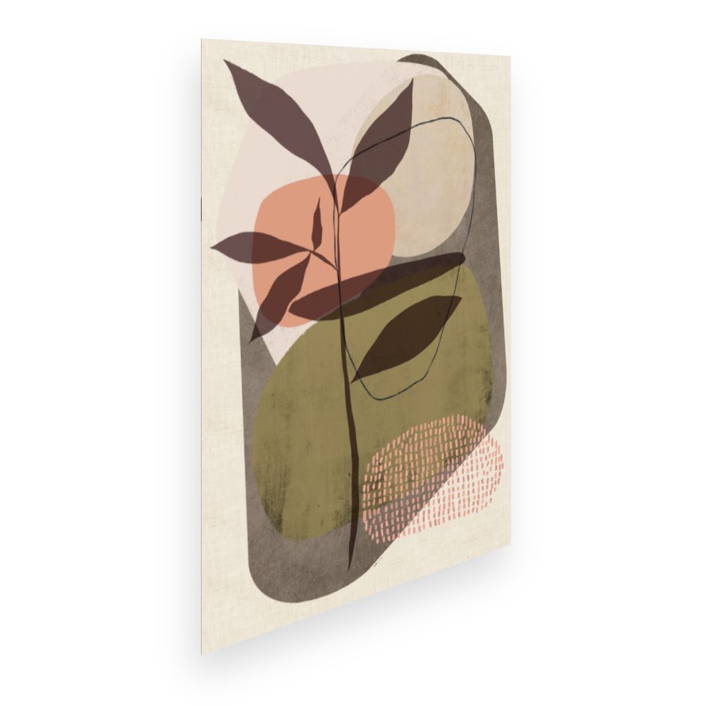 Affiche Feuilles artistiques modernes
