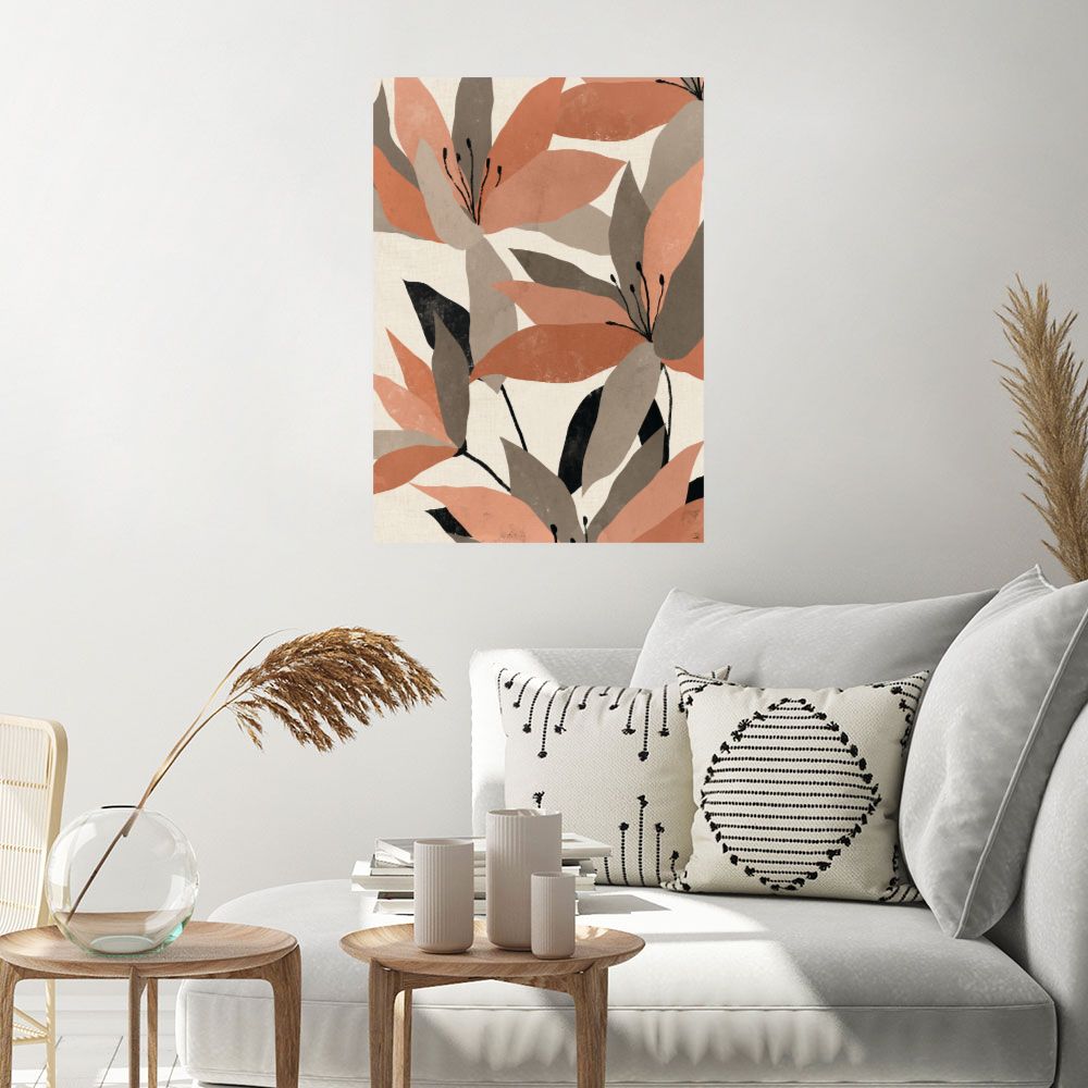 Affiche Feuilles élégantes