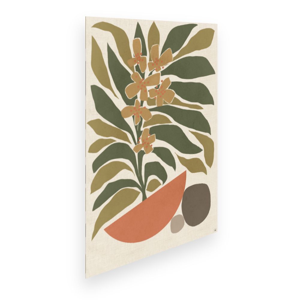 Affiche Fleurs stylisées