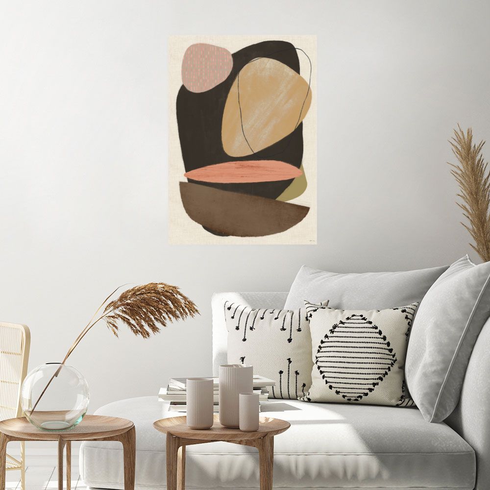 Affiche Formes abstraites élégantes