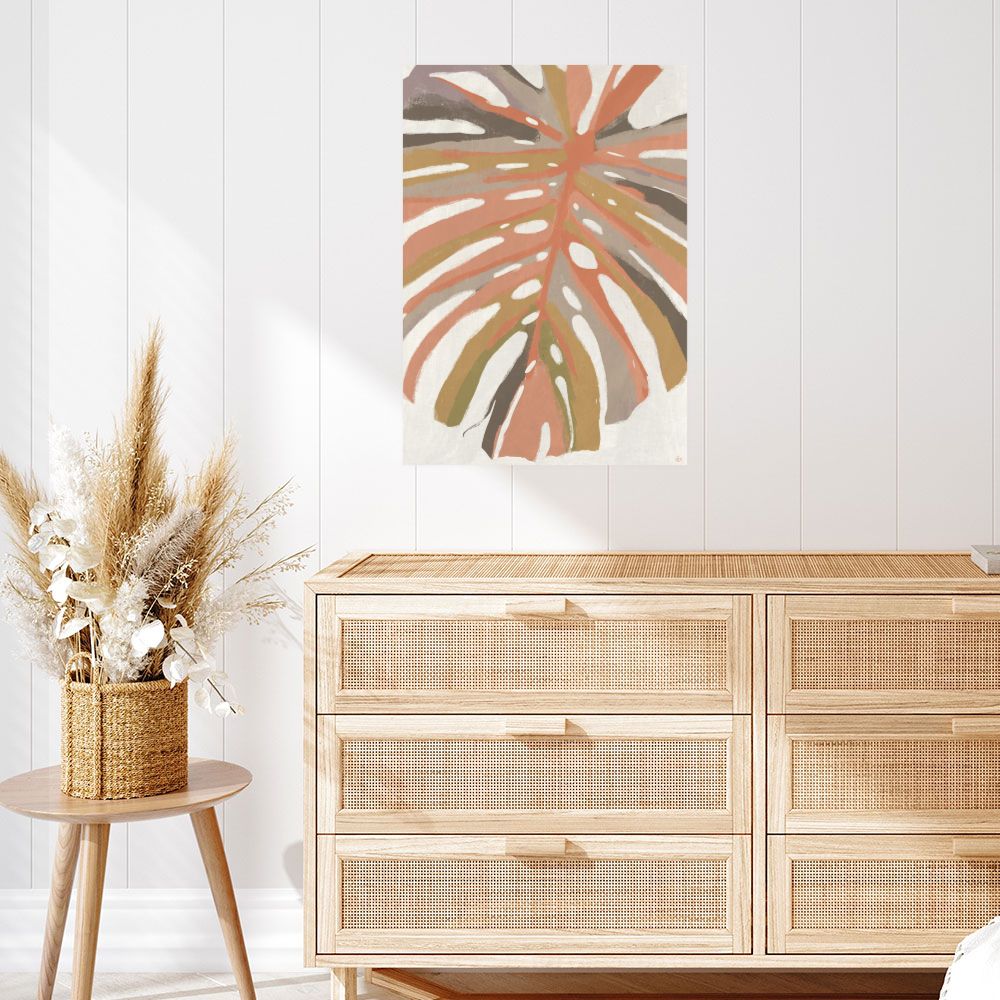 Affiche Feuilles exotiques