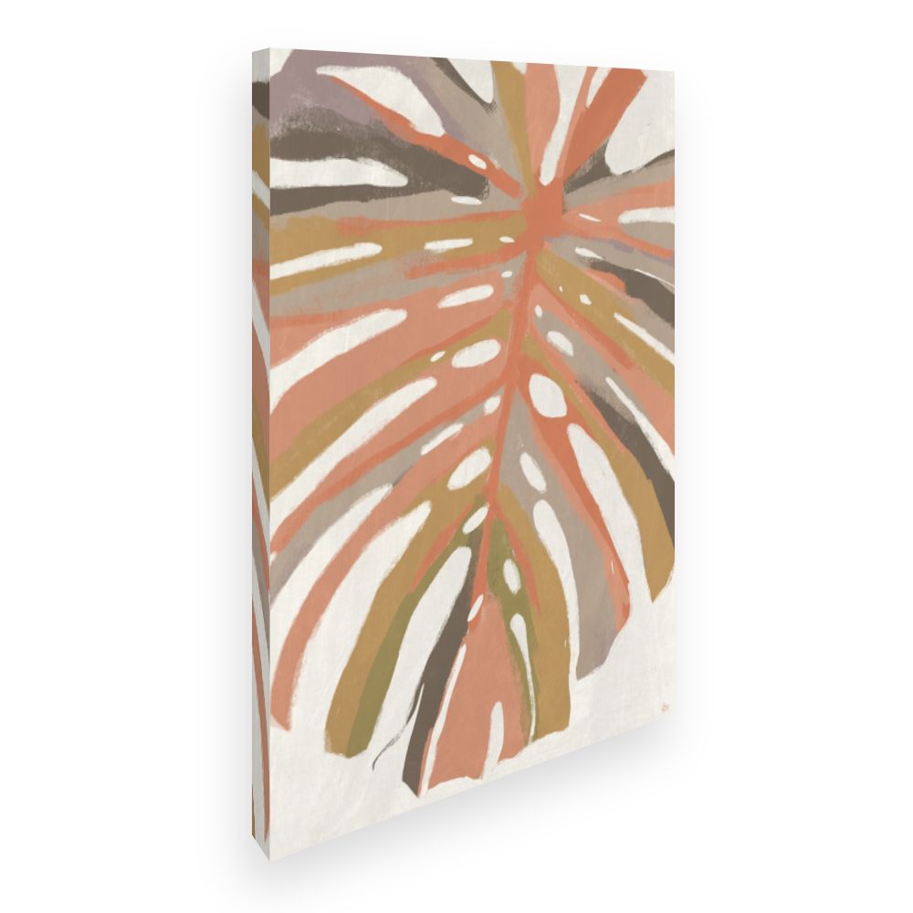Toile Feuille tropicale moderne