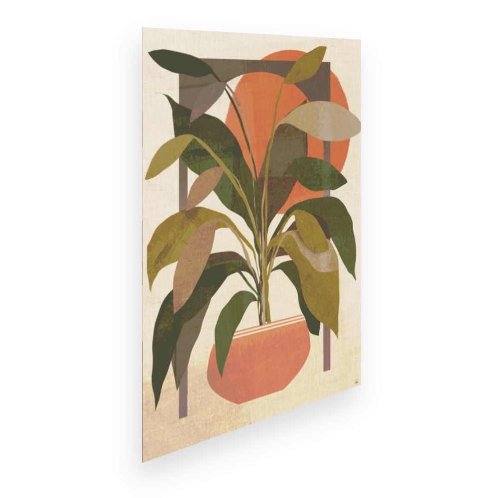 Affiche Plante graphique moderne