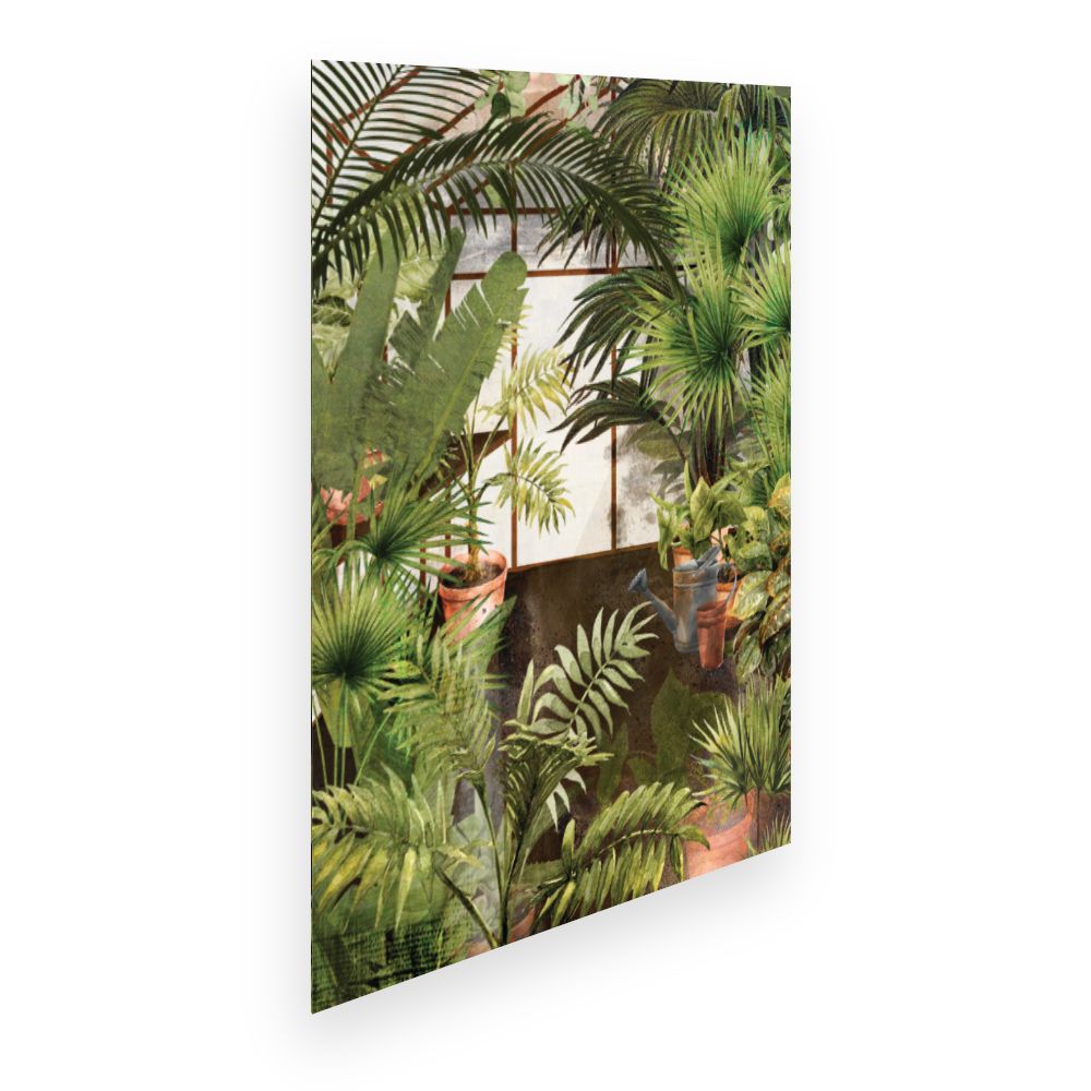 Affiche Jardin tropical luxuriant