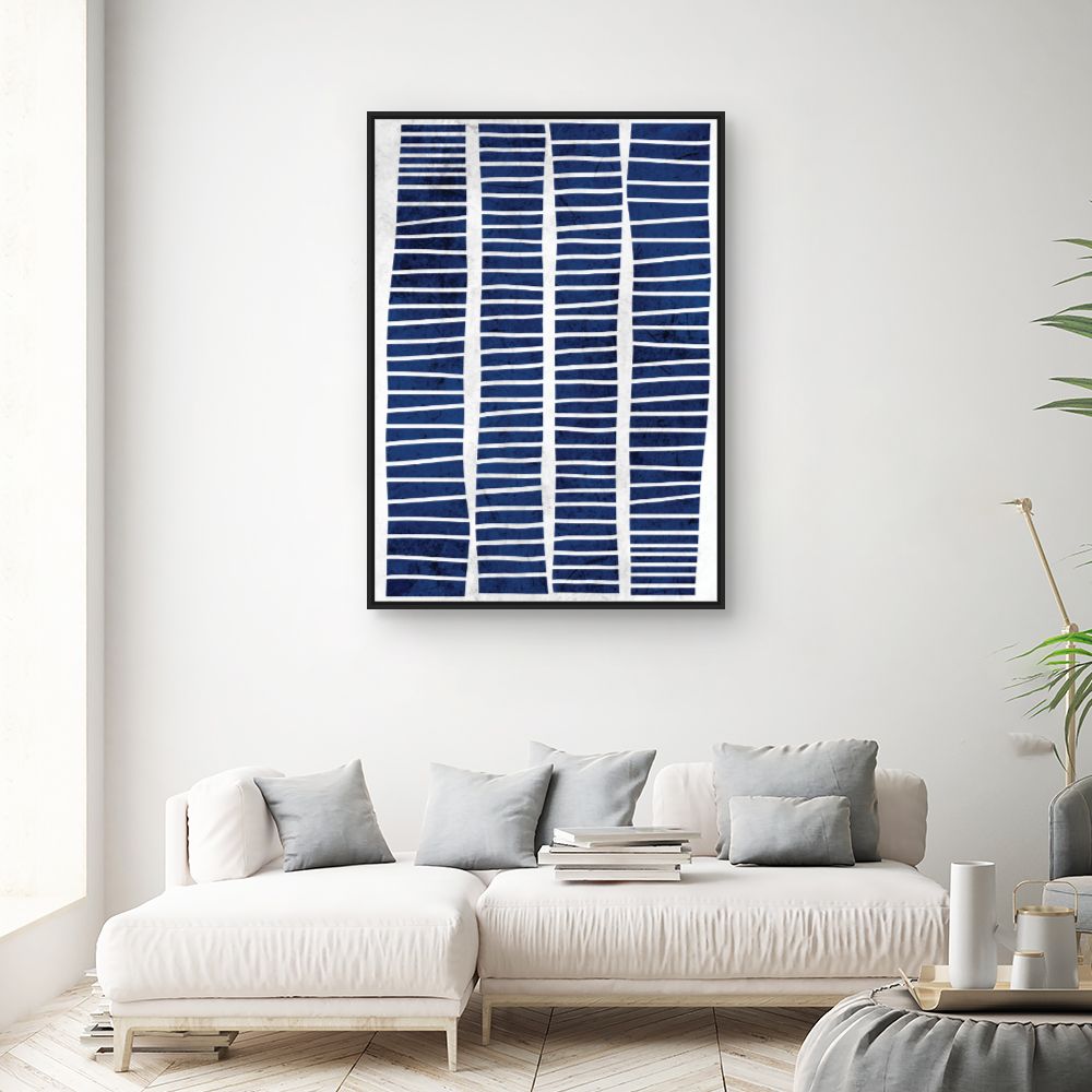 Tableau Lignes ondulées