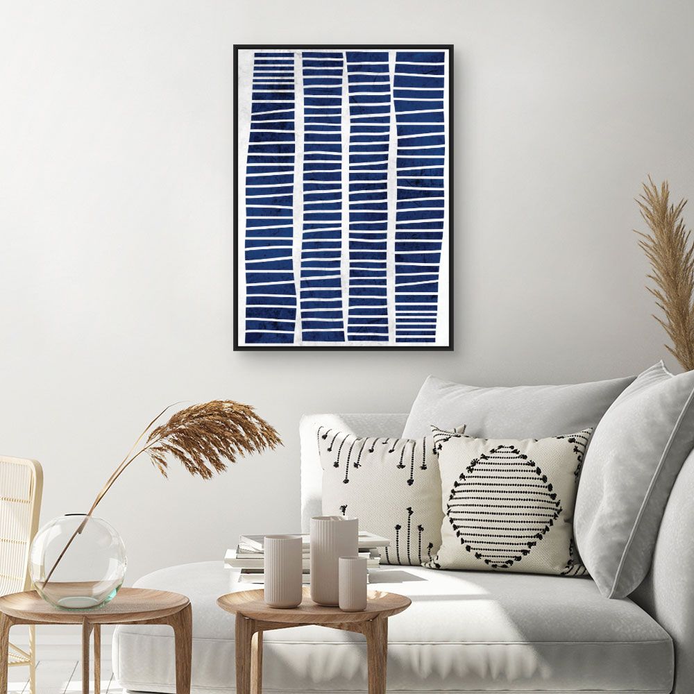 Tableau Lignes ondulées