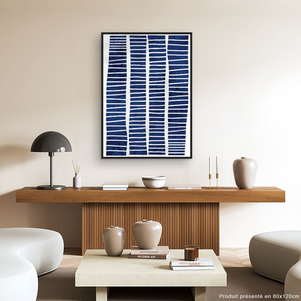 Tableau Lignes ondulées