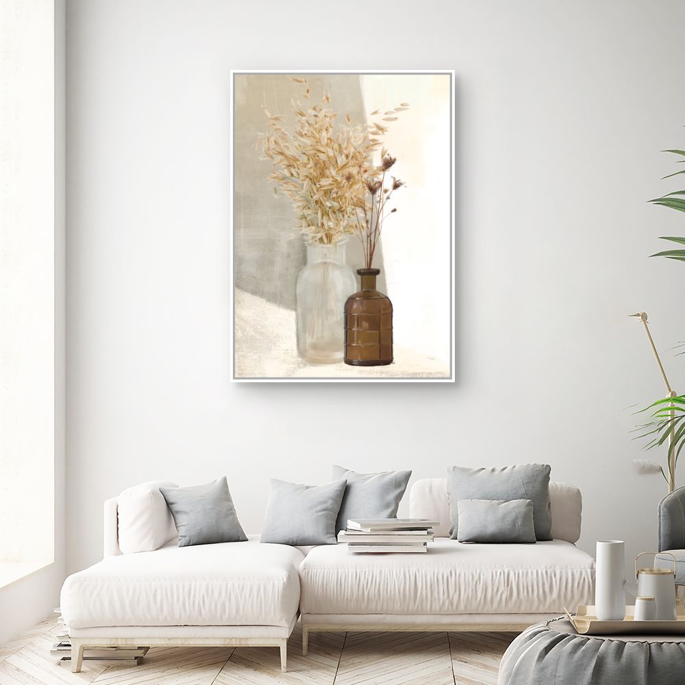 Toile Élégante nature morte