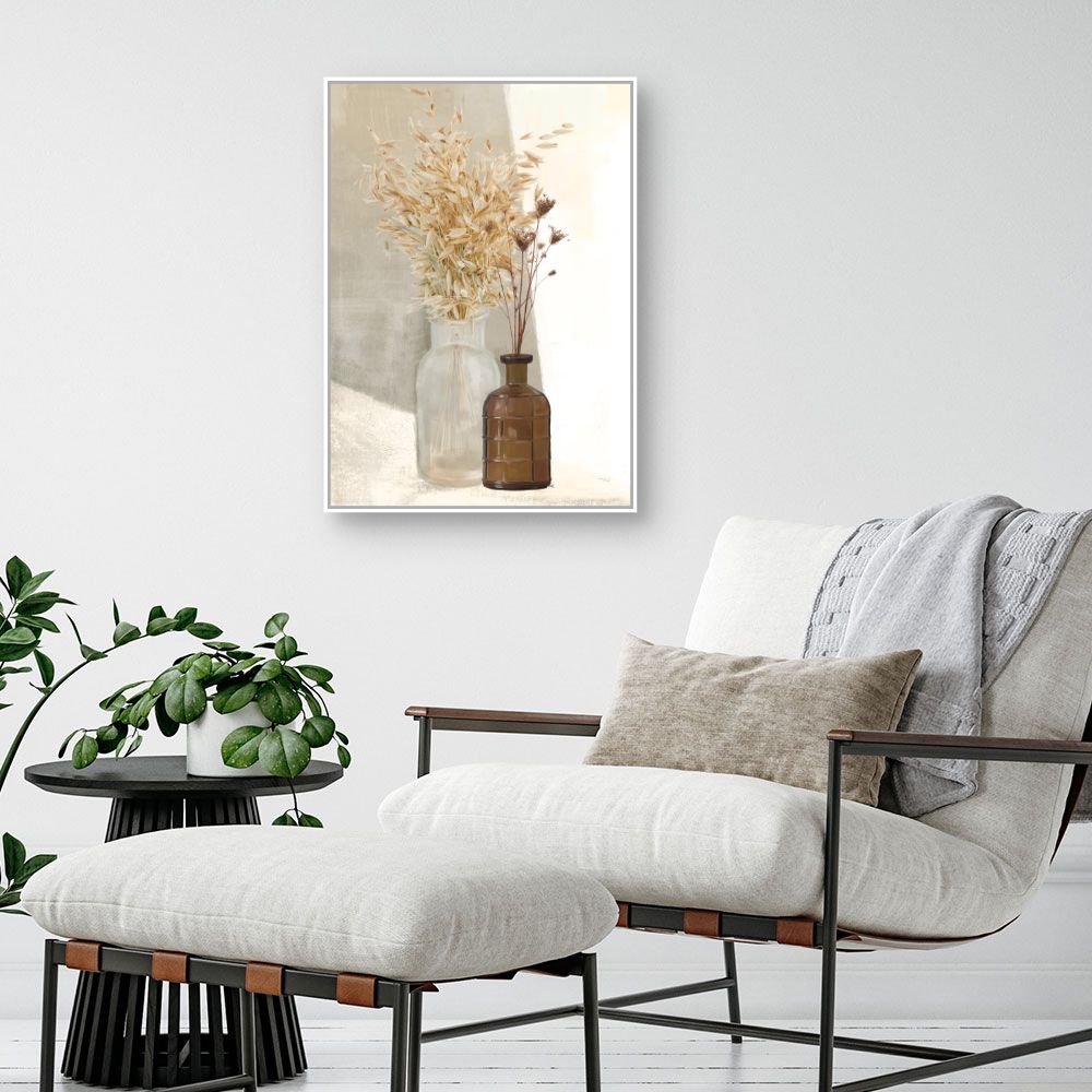 Toile Élégante nature morte