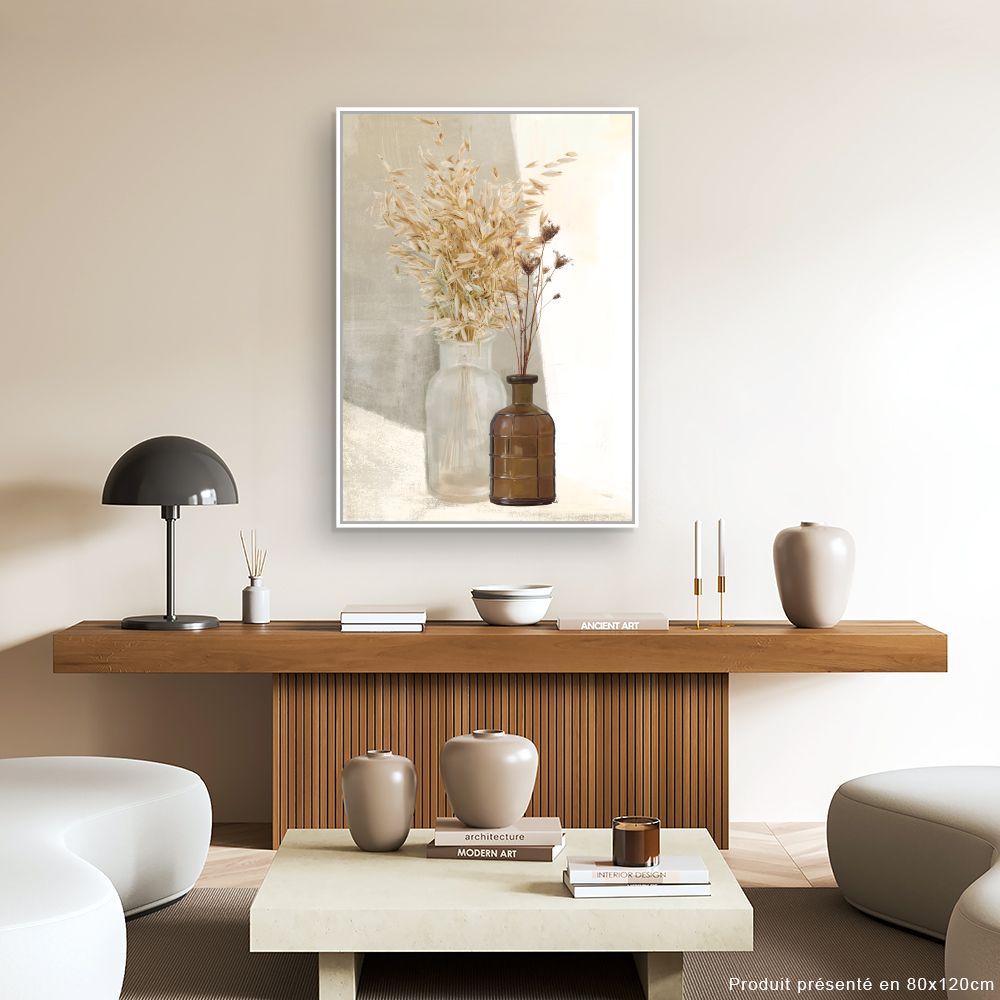 Toile Élégante nature morte