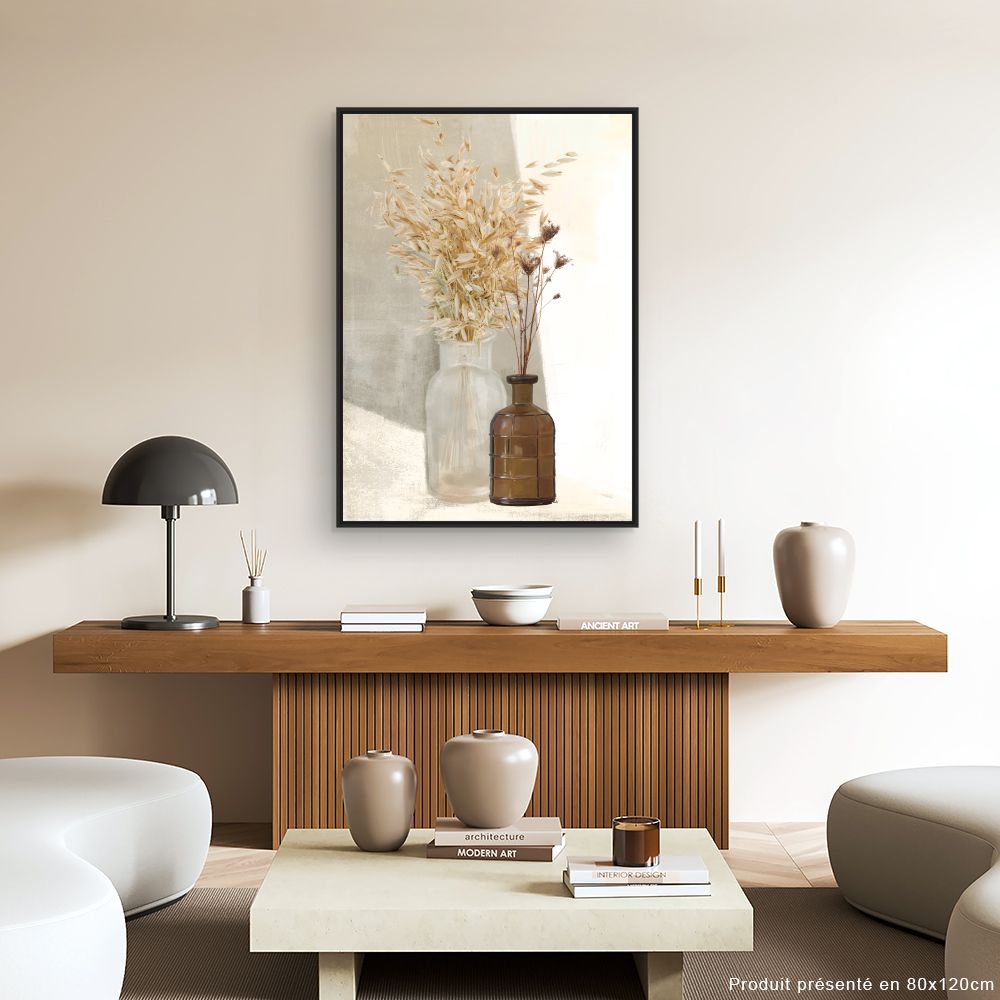 Toile Élégante nature morte
