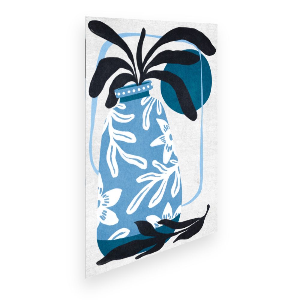 Affiche Vase fleuri élégant