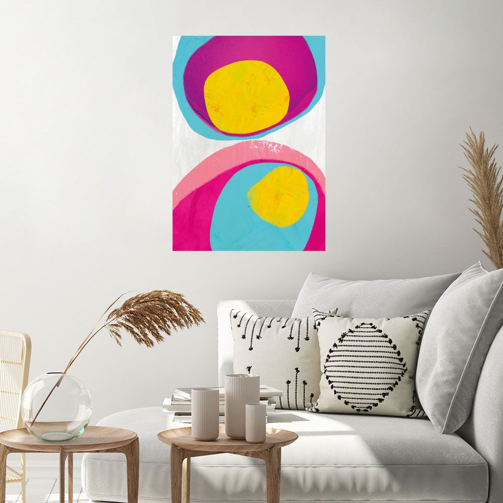 Affiche Cercles vibrants