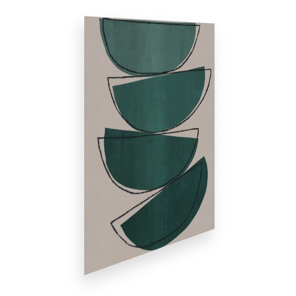 Affiche Empilement géométrique