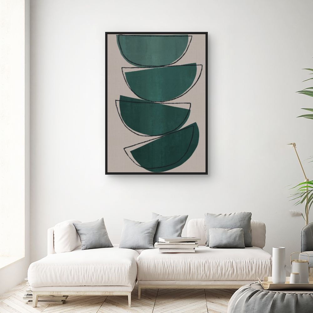 Tableau Empilement demi-lunes