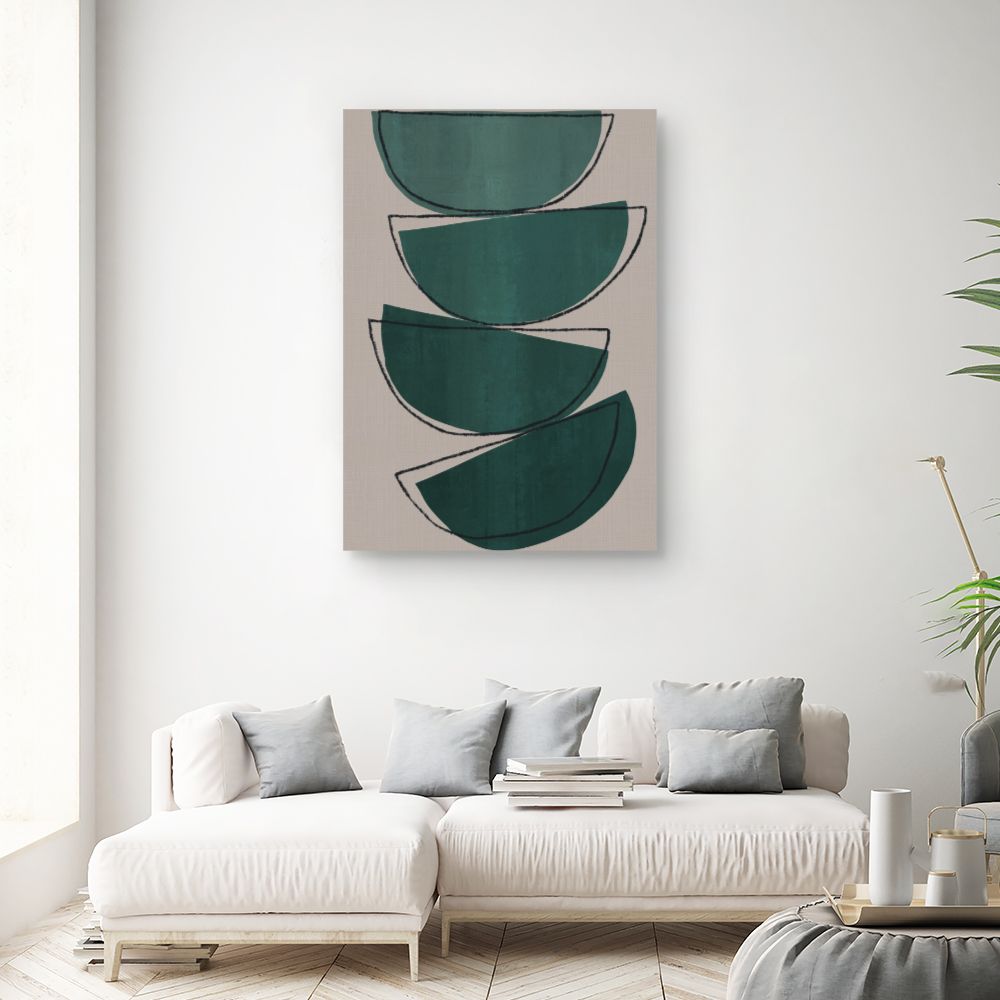 Tableau Empilement demi-lunes