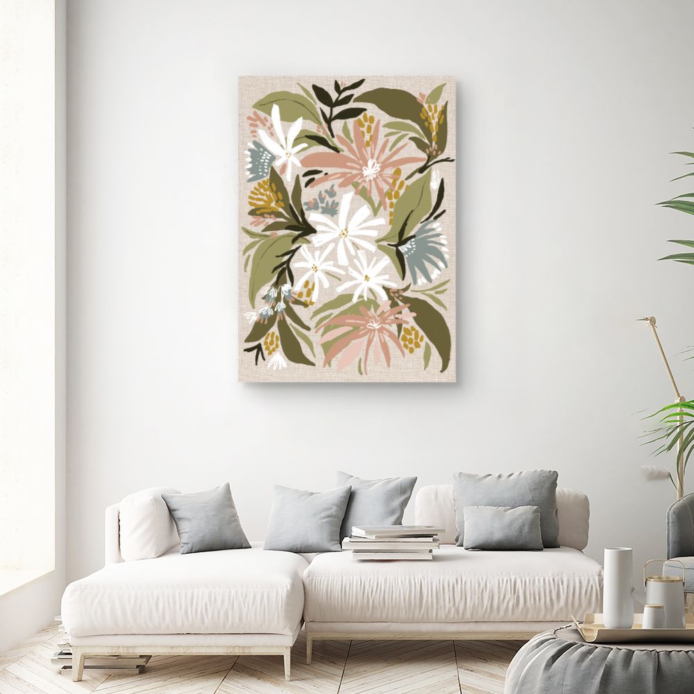 Tableau Fleurs vibrantes