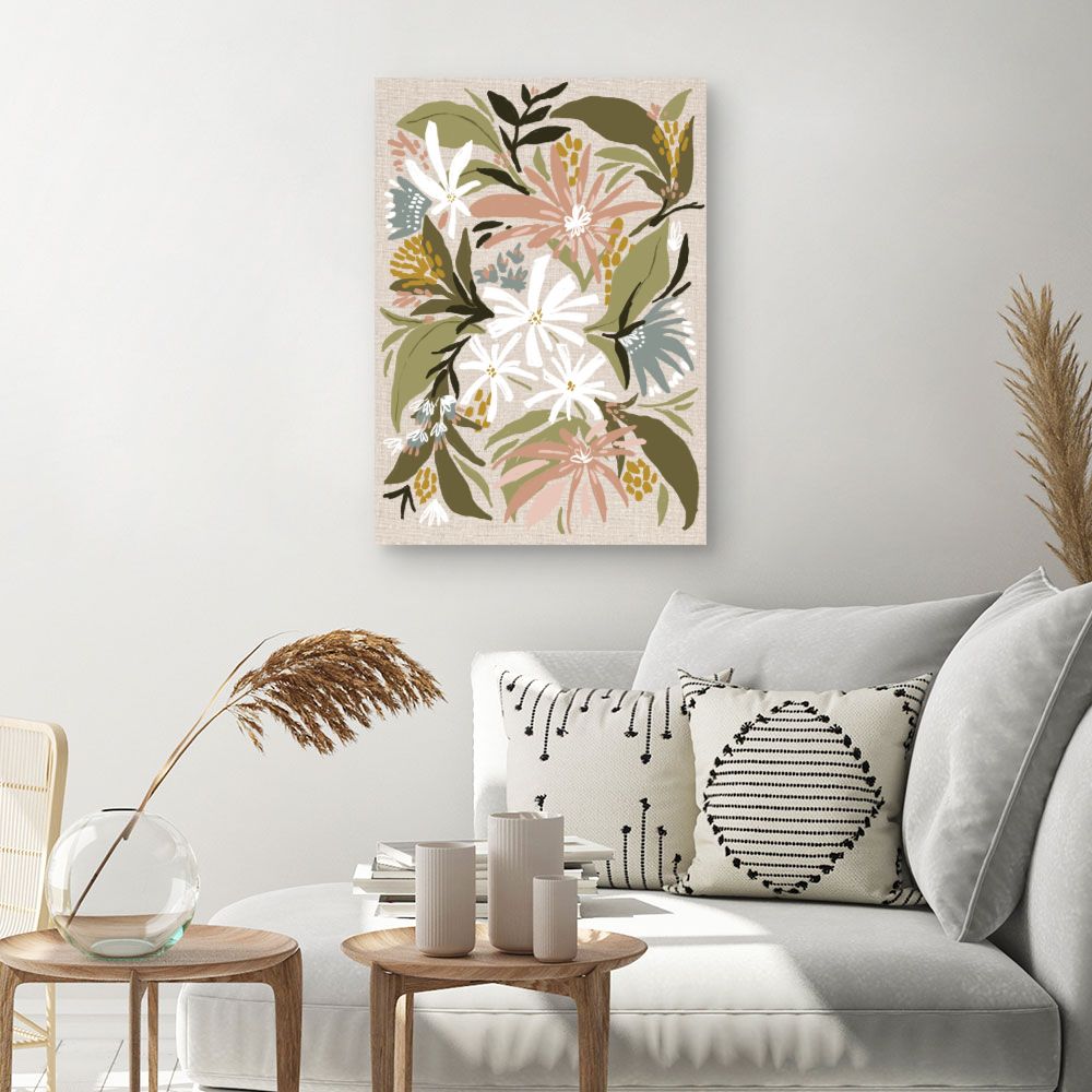 Tableau Fleurs vibrantes