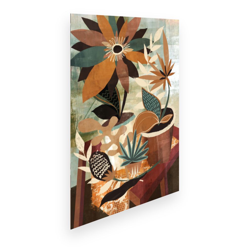 Affiche Fleurs artistiques