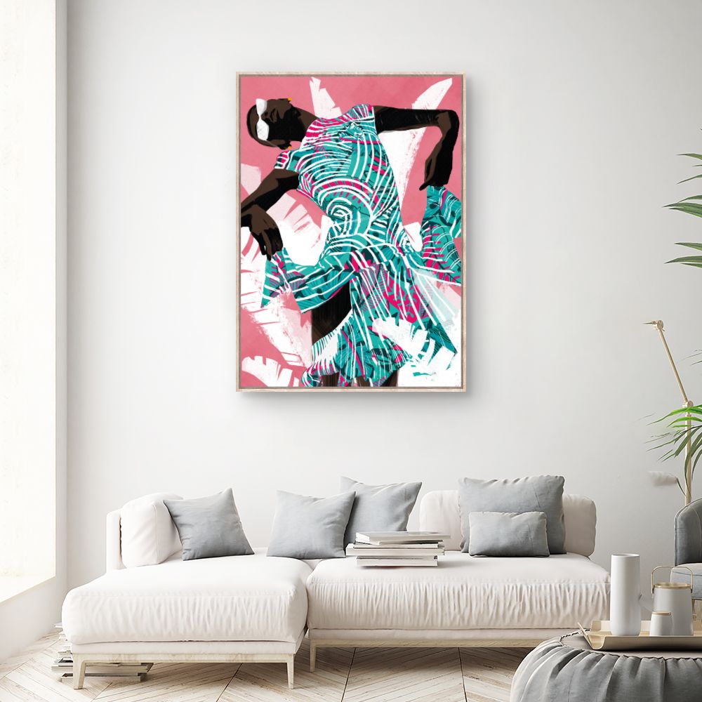 Tableau Danse stylisée dynamique