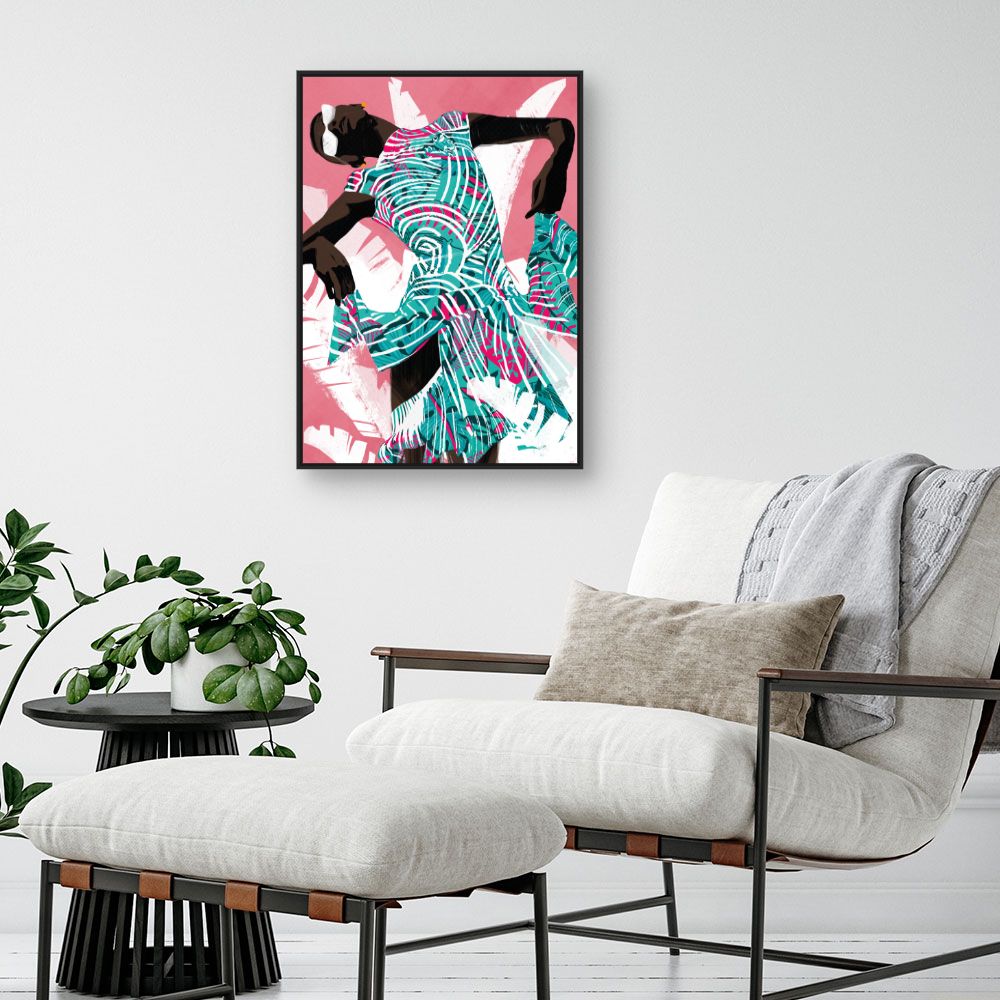 Tableau Danse stylisée dynamique