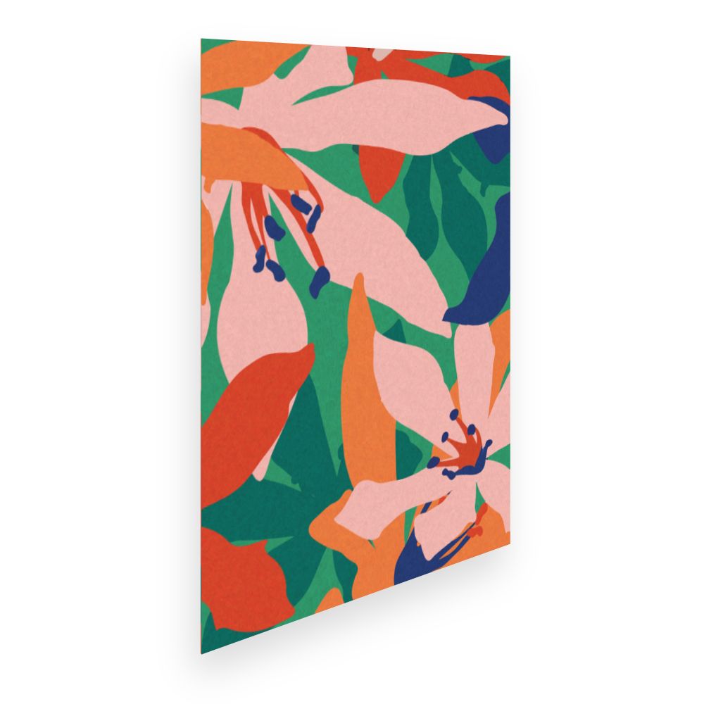 Affiche Fleurs éclatantes