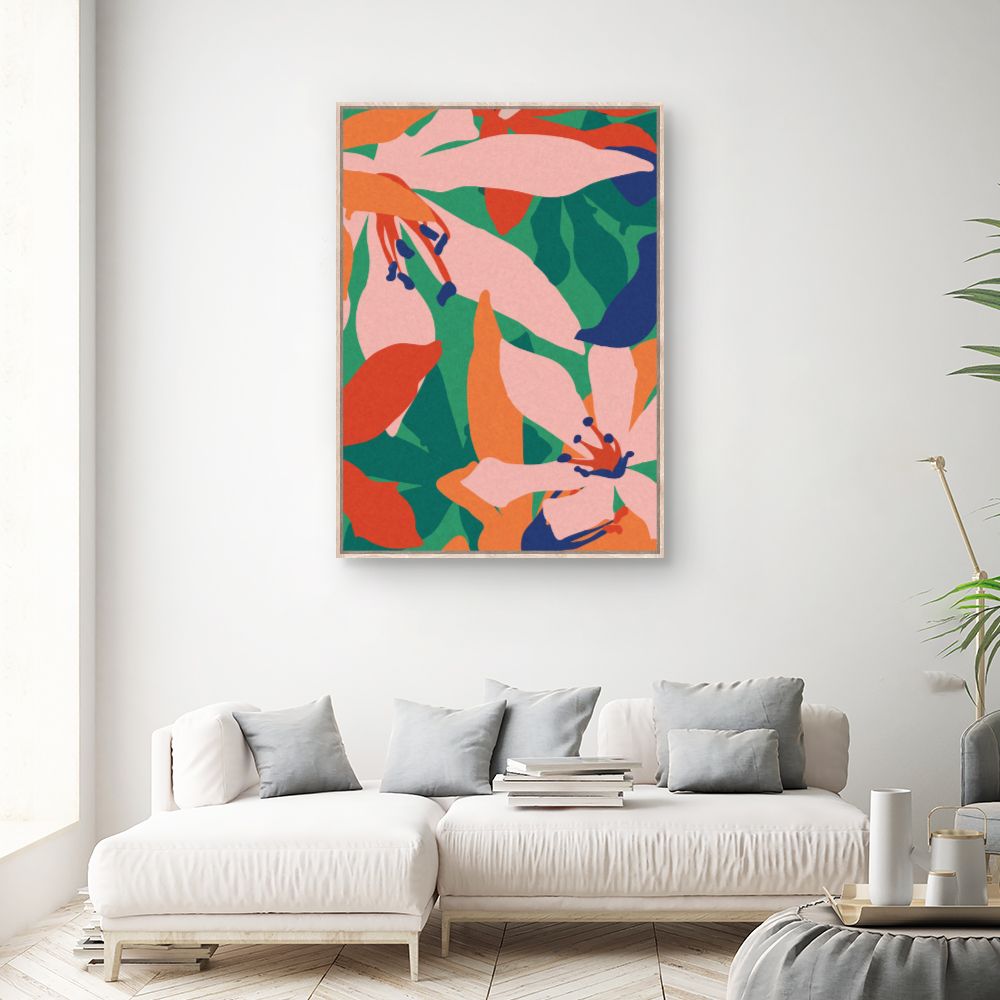 Tableau Fleurs artistiques
