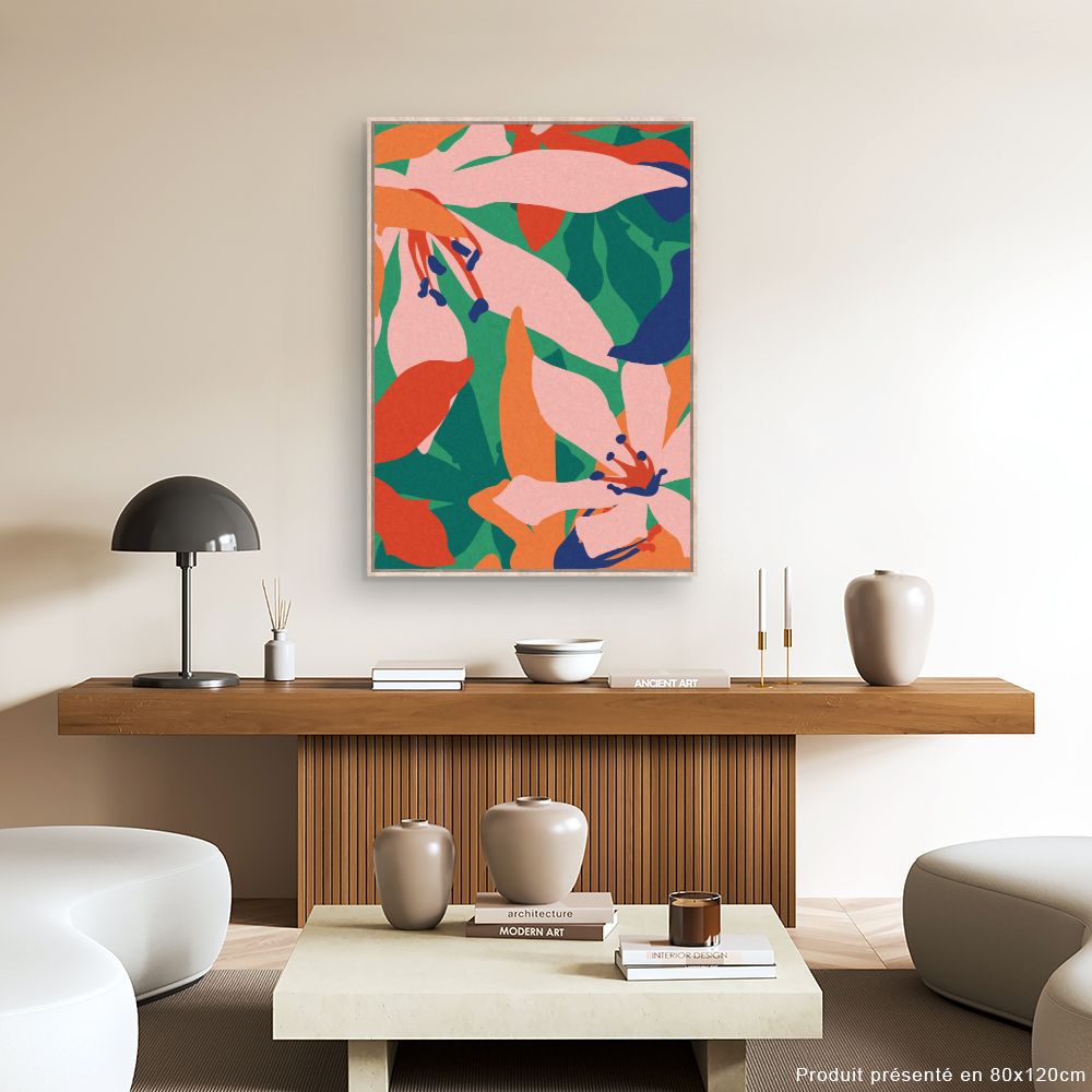 Tableau Fleurs artistiques
