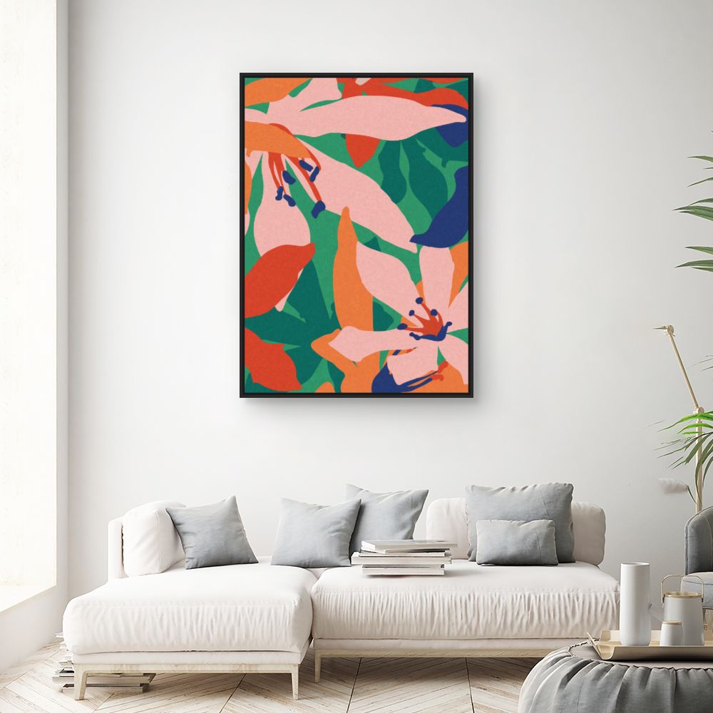 Tableau Fleurs artistiques