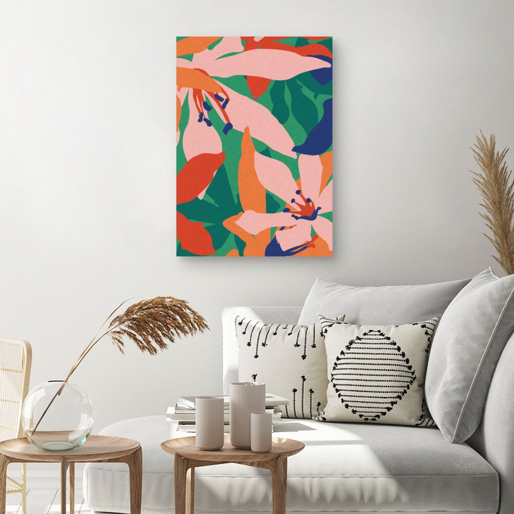 Tableau Fleurs artistiques