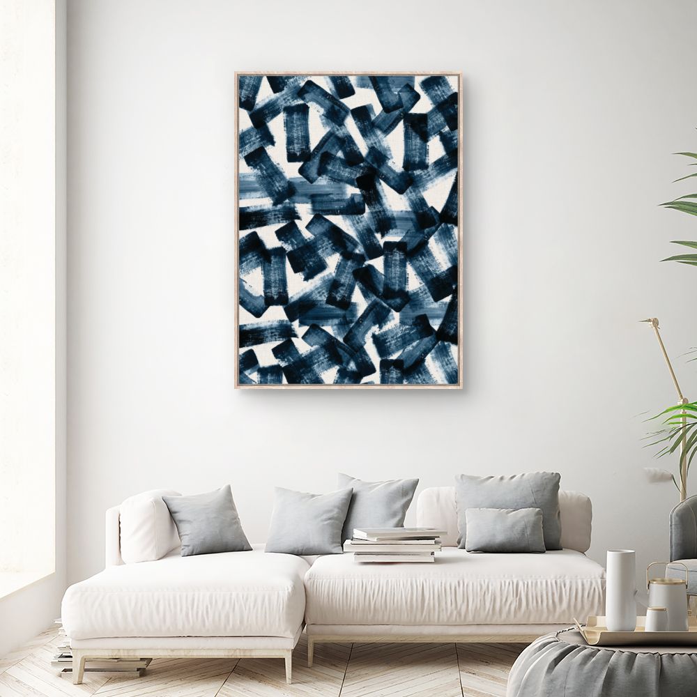 Tableau Traits abstraits dynamiques