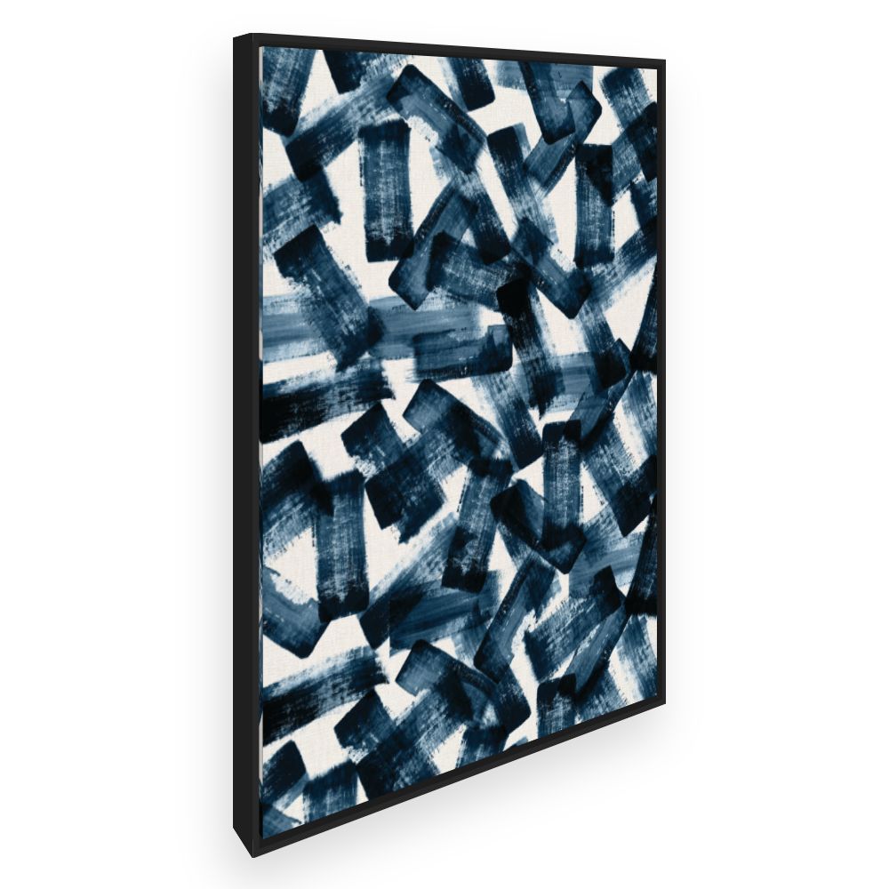 Toile Traits abstraits dynamiques