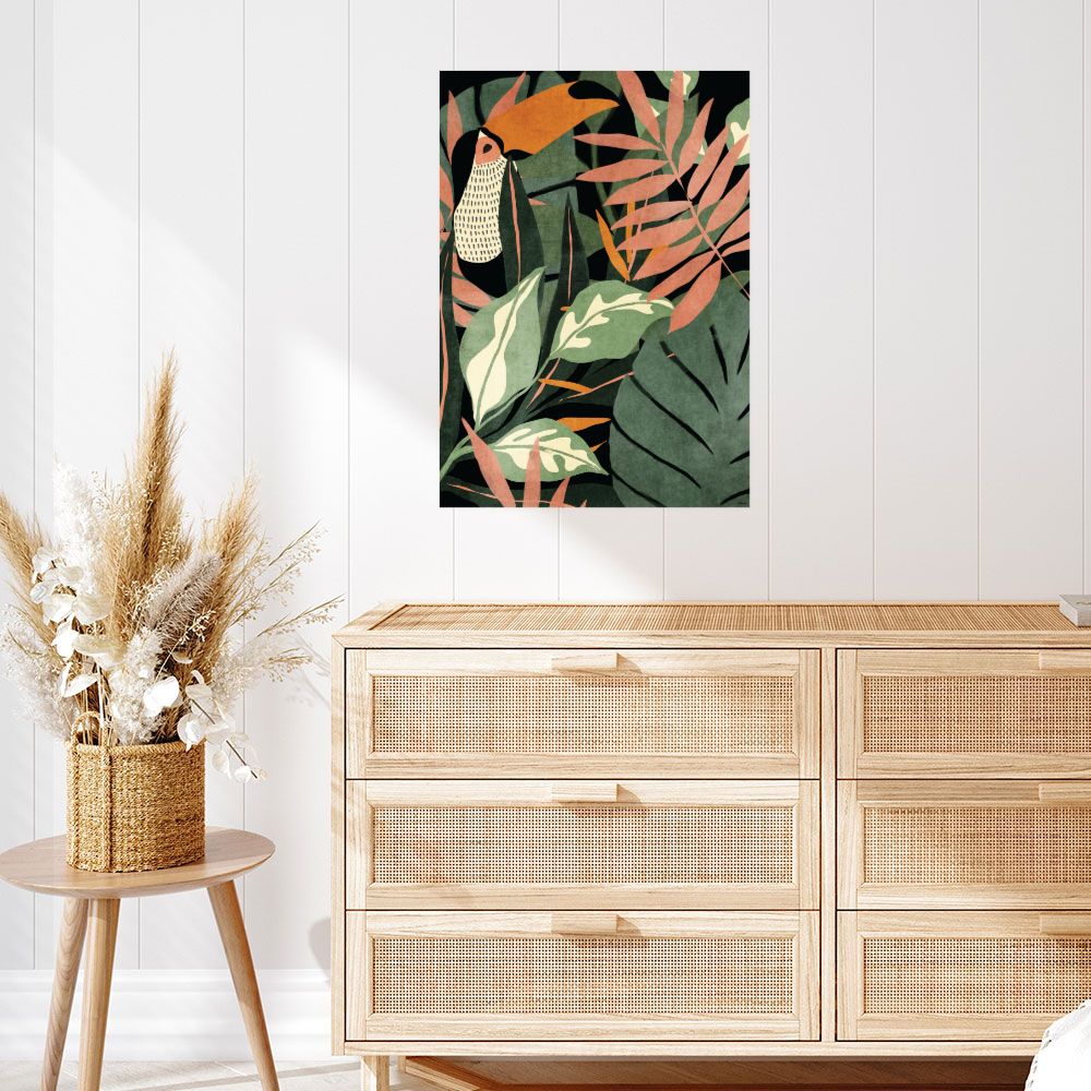 Affiche Jungle exotique