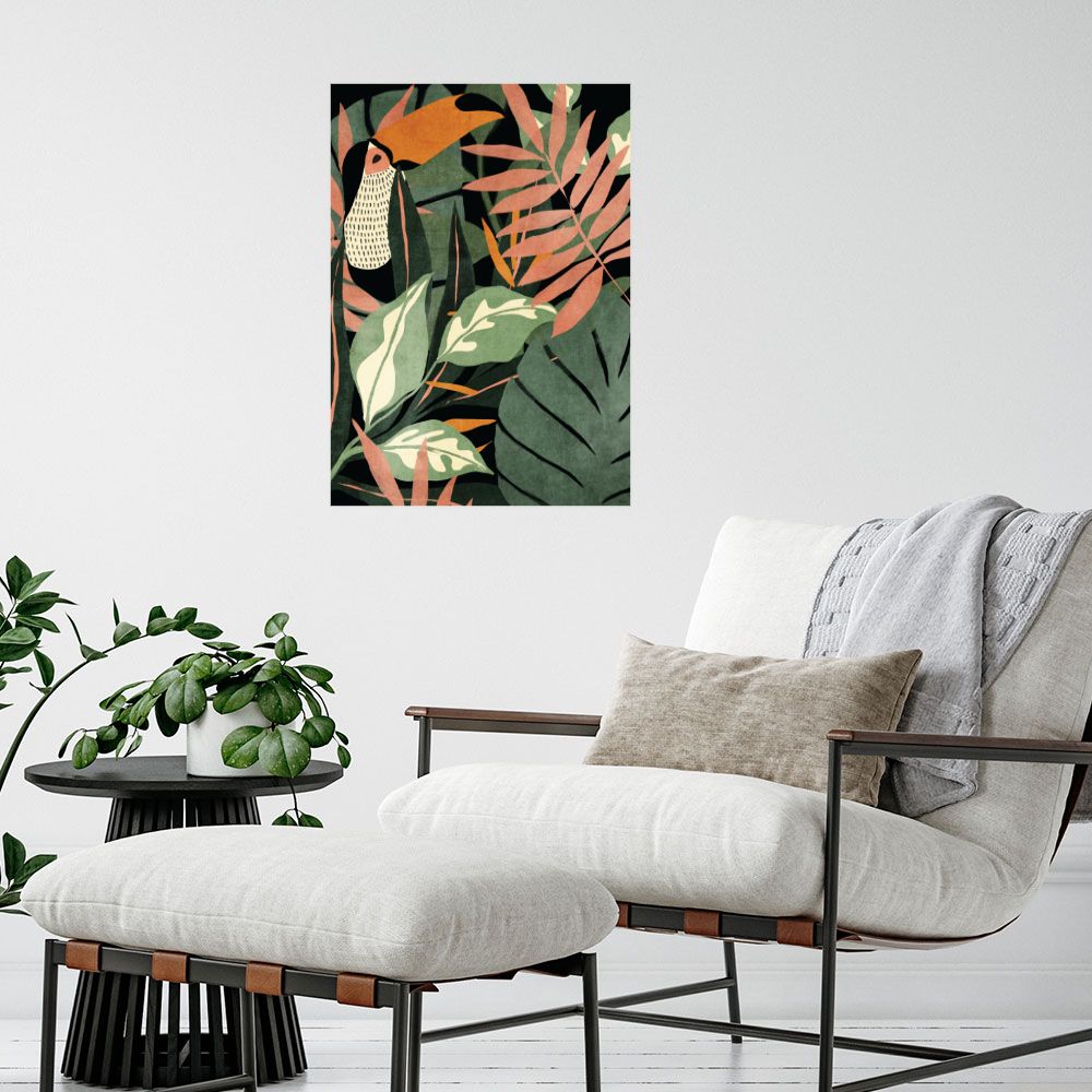 Affiche Jungle exotique
