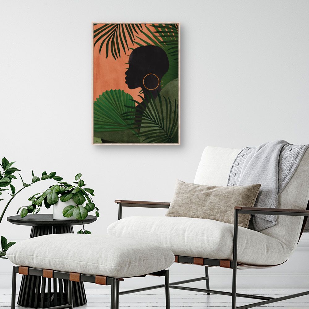 Tableau Portrait exotique