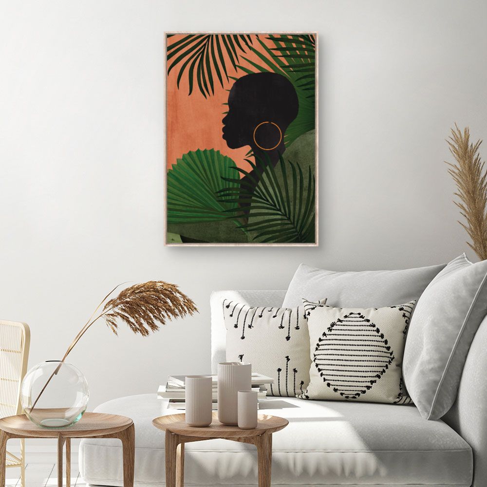 Tableau Portrait exotique