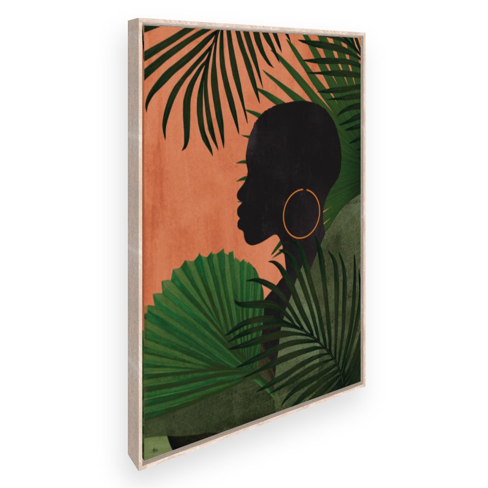 Toile Portrait exotique